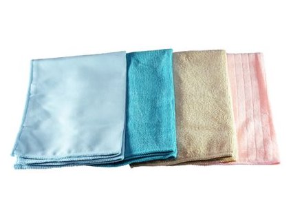 Utěrka Cleanic DC0113, Microfiber, 4 dílná