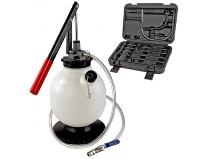 Plnička převodového oleje o objemu 7,5 litru s adaptéry DGEG75