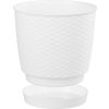Květináč RATOLLA Round 250, bílý