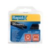 Spona RAPID VR22, PVC čierna, 215 ks, sponky pre viazacie kliešte RAPID FP222 a FP20, pre drôt 5-11mm