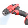 Pištoľ teplovzdušná akumulátorová Share20V, 1x2Ah, 2,4A nabíjačka, 550°C, EXTOL PREMIUM
