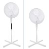 Stojanový ventilátor 45 cm biely SV45