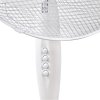 Stojanový ventilátor 45 cm biely SV45