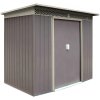 Kovový domček na náradie 2,4 qm Bristol, sivý