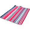 Plážová / pikniková deka 190x130 cm Acryl-Fleece, bílo-modro-červená