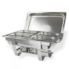 Ohřívač potravin z nerezové oceli, 4 nádoby