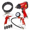 Rázový utahovák 1/2" s pneumatickým nářadím SET8