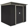 Kovový záhradný domček 4,8 qm Dublin, antracit