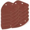 Brusný papír pro brusku delta 95x138 mm K80, 10 ks