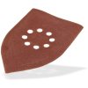 Brusný papír pro brusku delta 105x175 mm K80, 10 ks