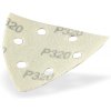 Brusný papír pro brusku delta 93x93x93 mm P320, 10 ks