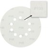 Brúsny papier pre excentrickú brúsku 225 mm P100, 10 ks