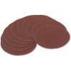 Brusný papír pro excentrickou brusku 225 mm P180, 10 ks