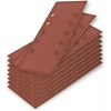Brusný papír pro vibrační brusku 115x280 mm K80, 10 ks