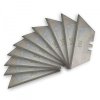Trapézová čepel pro bezpečnostní nože 60x19 mm, 10 ks.