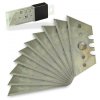 Trapézová čepel pro bezpečnostní nože 53x19 mm, 10 ks.