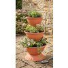 Kvetinac Strend Pro PYRAMID, 79 cm, terracotta
