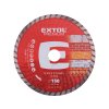 kotouč diamantový řezný, turbo - suché i mokré řezání, O 150x22,2x2,3mm, EXTOL PREMIUM