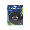 nosič brusných výseků - M14, suchý zip, O 125mm, EXTOL CRAFT