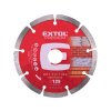 kotouč diamantový řezný segmentový - suché řezání, O 125x22,2x2mm, EXTOL PREMIUM