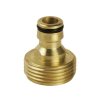 adaptér vnější zavit, 3/4 ", MOSAZ, EXTOL PREMIUM