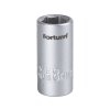 hlavice nástrčná 1/4", 8mm, L 25mm, FORTUM