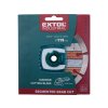 kotouč diamantový řezný segmentový Grab Cut, suché řezání, O 115x22,2x2mm, EXTOL INDUSTRIAL