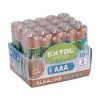 baterie alkalické, 20ks, 1,5V AA (LR6), EXTOL ENERGY