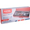 hlavice nástrčné, sada 65ks, 1/4", 1/2", EXTOL PREMIUM