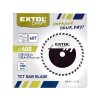 kotouč pilový s SK plátky, O 400x3,5x30mm, 60T, EXTOL CRAFT