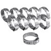 spona na hadici, 10ks, O21mm, INOX, EXTOL PREMIUM