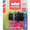 adaptér 1" systém, ABS, EXTOL PREMIUM