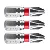 hrot křížový phillips, sada 3ks, PH 2x25mm, S2, FORTUM-KITO