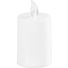 Sviečka MagicHome TG-52, LED, na hrob, biela, 2xAA, 5x7 cm, súčasťou balenia 2xAA