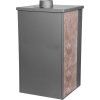 Kachle Nova Ceramic, 7,5 kW, 120 mm, mocca