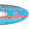 Kotúč Strend Pro 125x1,0x22,2 mm, rezný na kov, bal 10 ks