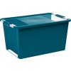 Box s vekom KIS Bi-Box L, 40L, tyrkysový, 35x55x28 cm