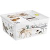 Box s vekom KIS C Style Pets M, 18L, 34x40x17 cm