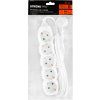 Cable GERMAN socket Strend Pro DG-805B 3,00 m, 5 sockets, HU, RO, SRB, CRO