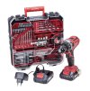 Skrutkovač Worcraft CD-S20LiWT ShareSYS, 20V Li-ion, akumulátor 2.0 Ah + nabíjačka, kovové skľučovadlo, v kufríku