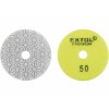 Kotúč diamantový leštiaci na suchý zips, Ø100mm, P50, EXTOL PREMIUM