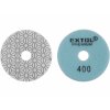 Kotúč diamantový leštiaci na suchý zips, Ø100mm, P400, EXTOL PREMIUM