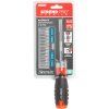 Skrutkovač Strend Pro Premium, sada, s 12 bitmi, torx + ploché + Philips