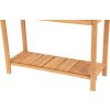 Záhon Strend Pro Garden, 89x33x76 cm, so spodnou policou, drevo, vyvýšený, s nohami