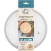 Pokrievka MagicHome Harmony, sklenená, 26 cm