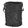 vak na zahradny odpad pop up profi stvorcovy cierny 175 litrov