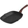Panvica MagicHome Black Marble Line, grilovacia, 28 cm