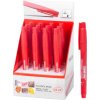 Značkovač Strend Pro Thin, 12 ks, tenký, červený