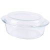 Misa MagicHome ODO350c, zapekacia, 3.5 lit, borosilikátové sklo, oválna