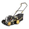 Riwall PRO RPM 4234 P multifunkční travní sekačka 2 v 1 s benzinovým motorem bez pojezdu